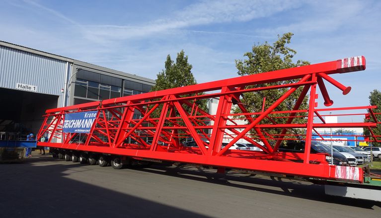 Transport per Schiff und LKW nach Berlin